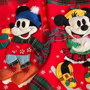 Set of 2 Disney Christmas Stockings